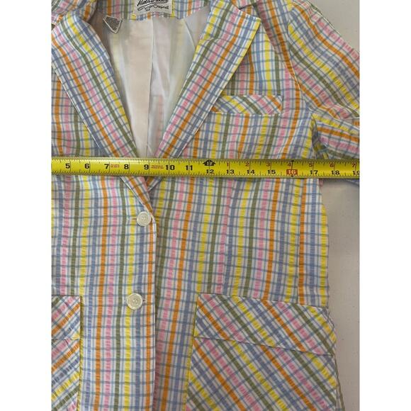 Vintage Paula Brooks Original Plaid Blazer - Picture 3 of 12